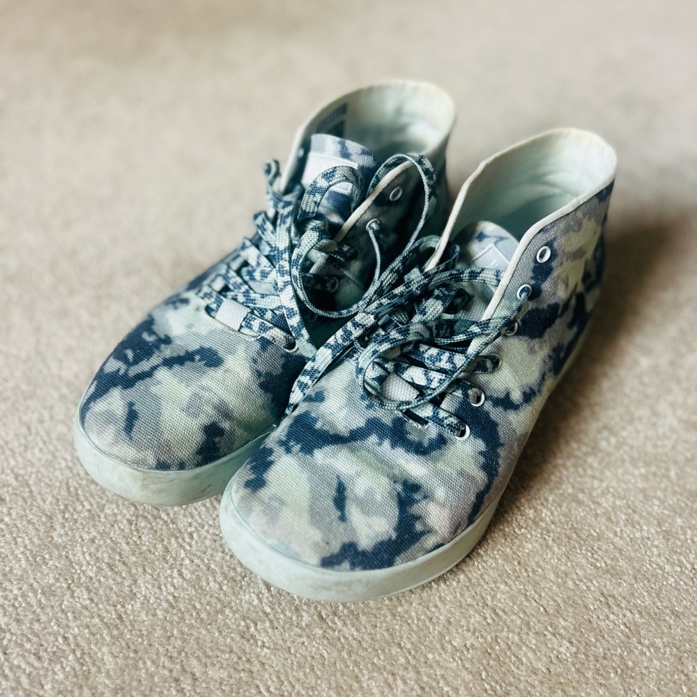 NOBULL Blue and Gray Athletic Shoes Slip-On Style